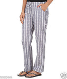 Antshrike Women Cotton Woven Pyjama Nightwear Pant -Grey