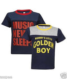 Luke and Lilly Boys Printed Round Neck Cotton Half Sleeve T-Shirt Pack of 2