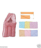 Orange and Orchid Baby Sleeping Bag With Orange Color Dry Sheet & Nappy color