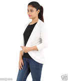 Orange and Orchid Womens  White Shrug