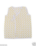 Orange and Orchid Printed Front Knot Baby Jhabla Pack of 4 - White