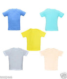 Chhota Bheem Printed Round Neck Cotton T-Shirt for Baby Boy and Girl Pack of 5
