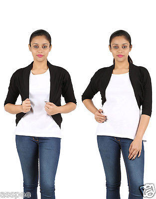 Orange and Orchid Womens Shrugs Pack of 2