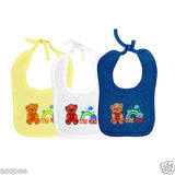 MYKID Combo Gift Set of Baby Jabla Nappies and Bibs for Just Born ( 0-3 Months )