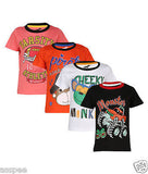 Antshrike Boys Printed Round Neck Cotton Half Sleeve T-Shirt Pack of 4