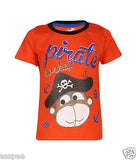 Antshrike Boys Printed Round Neck Cotton Half Sleeve T-Shirt Pack of 2