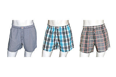 TMR Men's Cotton Boxers,Shorts,Night wear,Bottoms,Innerwear - Pack of 3