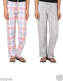 Antshrike Pack of 2 Cotton Woven Women Pyjama Nightwear Pant