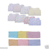Orange and Orchid Combo Gift Set of Baby Jabla and Nappies for Just Born