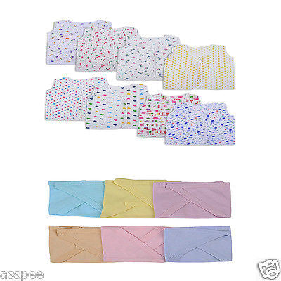 Orange and Orchid Combo Gift Set of Baby Jabla and Nappies for Just Born