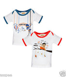Chhota Bheem Printed Round Neck Cotton T-Shirt for Baby Boy and Girl - Pack of 2