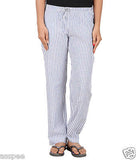 Antshrike Women Cotton Woven Pyjama Nightwear Pant-Grey