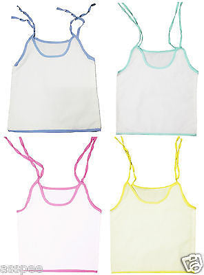 MYKID Printed Top Knot  Baby Jhabla  Pack of 4 - White