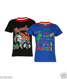 Antshrike Boys Printed Round Neck Cotton Half Sleeve T-Shirt Pack of 2