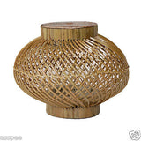 Luke and Lilly Bamboo Wire Craft Spiral Hang Lamp