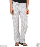 Antshrike Pack of 2 Cotton Woven Women Pyjama Nightwear Pant