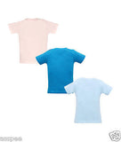 Chhota Bheem Printed Round Neck Cotton T-Shirt for Baby Boy and Girl Pack of 3