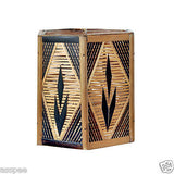 Luke and Lilly Bamboo Craft Ceiling Hang Hexagonal Shape Lamp Shade