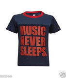 Luke and Lilly Boys Printed Round Neck Cotton Half Sleeve T-Shirt Pack of 5