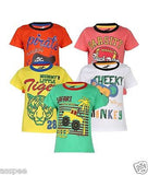 Antshrike Boys Printed Round Neck Cotton Half Sleeve T-Shirt Pack of 5
