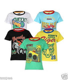 Antshrike Boys Printed Round Neck Cotton Half Sleeve T-Shirt Pack of 5