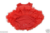 Luke and Lilly Baby Girls Party wear Designer Princess Frock-Red