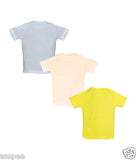 Chhota Bheem Printed Round Neck Cotton T-Shirt for Baby Boy and Girl Pack of 3