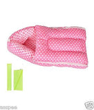 Orange and Orchid Baby Sleeping Bag With Green Color Dry Sheet