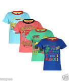 Antshrike Boys Printed Round Neck Cotton Half Sleeve T-Shirt Pack of 4