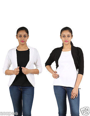 Orange and Orchid Womens Shrugs Pack of 2